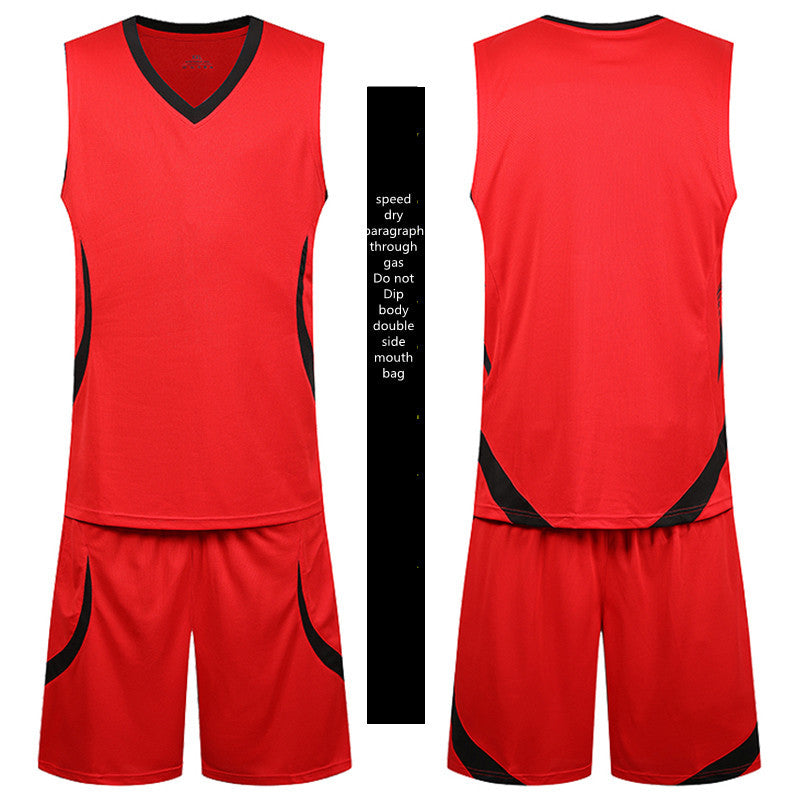 Men’s Basketball Sports Suit – Summer Sleeveless Vest & Shorts