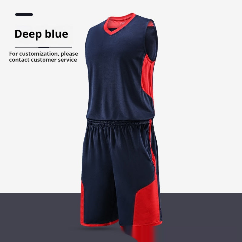 Men’s Basketball Training Suit – Breathable Team Uniform Set