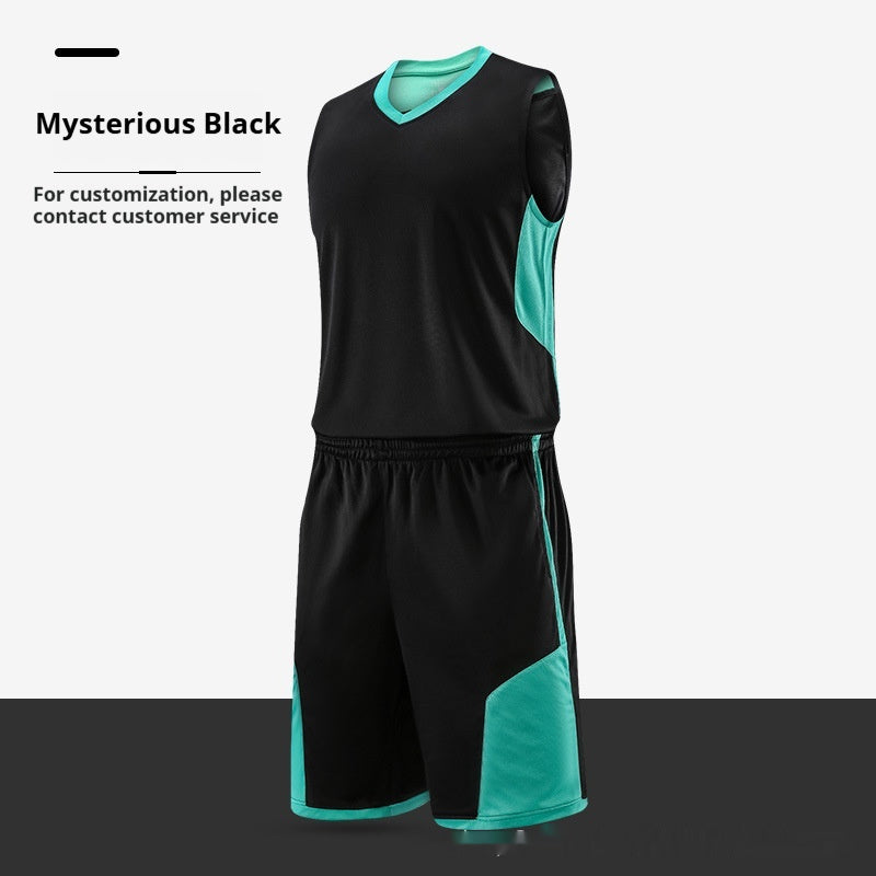 Men’s Basketball Training Suit – Breathable Team Uniform Set