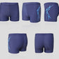Men's boxer swimming trunks