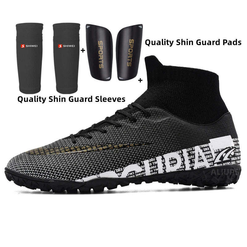 High-Top Football Shoes – Men & Women AG/TF Sports Training