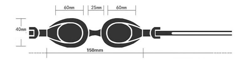 anti-fog waterproof swimming goggles for children