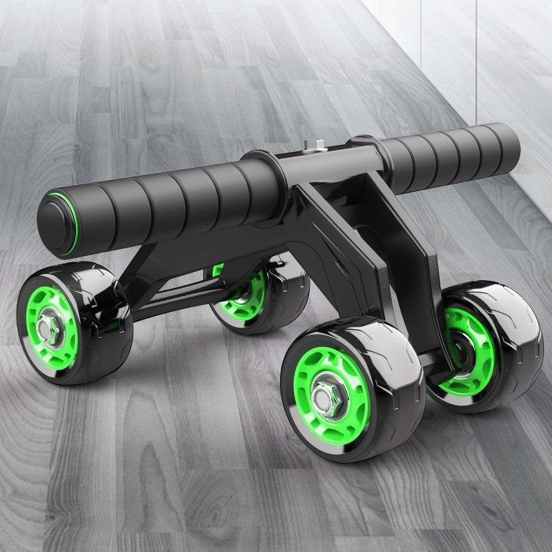 Four-Wheel Abdominal Roller – Home Fitness Equipment