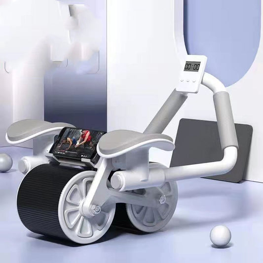 Automatic Rebound Ab Roller – Core Trainer with Elbow Support