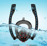 Scuba diving mask for swimming comfortable