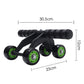 Four-Wheel Abdominal Roller – Home Fitness Equipment