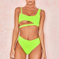 solid color ladies swimwear with chest pad without steel support solid color ladies swimwear with chest pad without steel support 