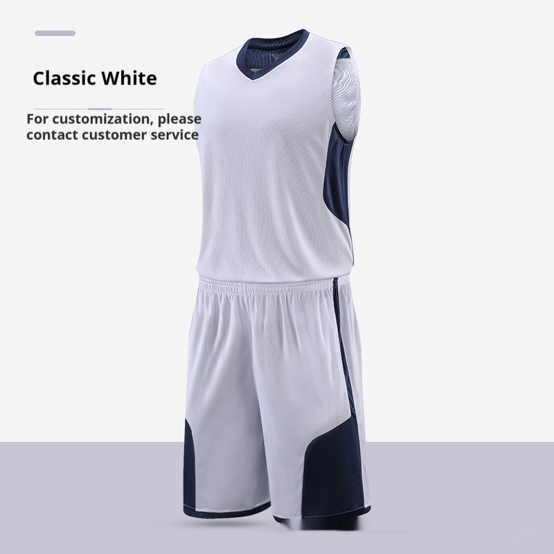 Men’s Basketball Training Suit – Breathable Team Uniform Set