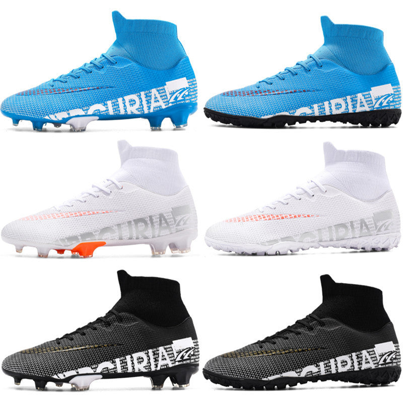 High-Top Football Shoes – Men & Women AG/TF Sports Training
