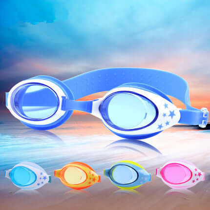 anti-fog waterproof swimming goggles for children