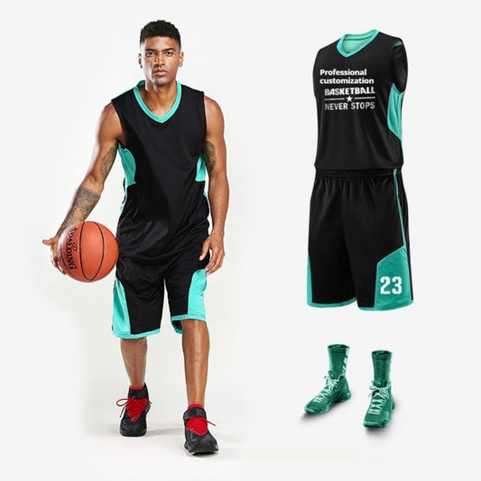Men’s Basketball Training Suit – Breathable Team Uniform Set
