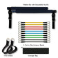 Portable Yoga Pilates Bar with Resistance Bands – Home Workout Trainer