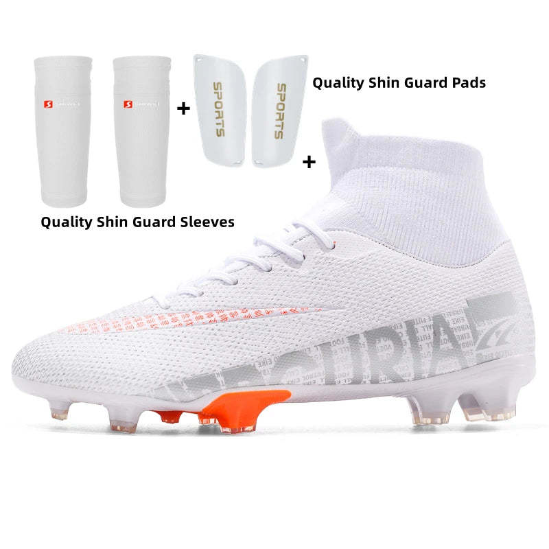 High-Top Football Shoes – Men & Women AG/TF Sports Training
