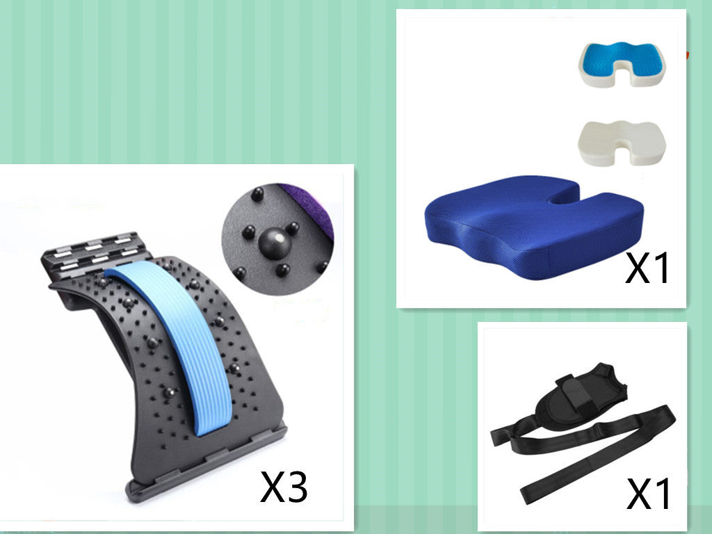 Lumbar Traction Waist Support – Back Pain Relief Orthosis