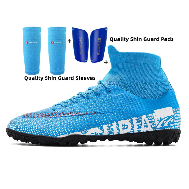 High-Top Football Shoes – Men & Women AG/TF Sports Training