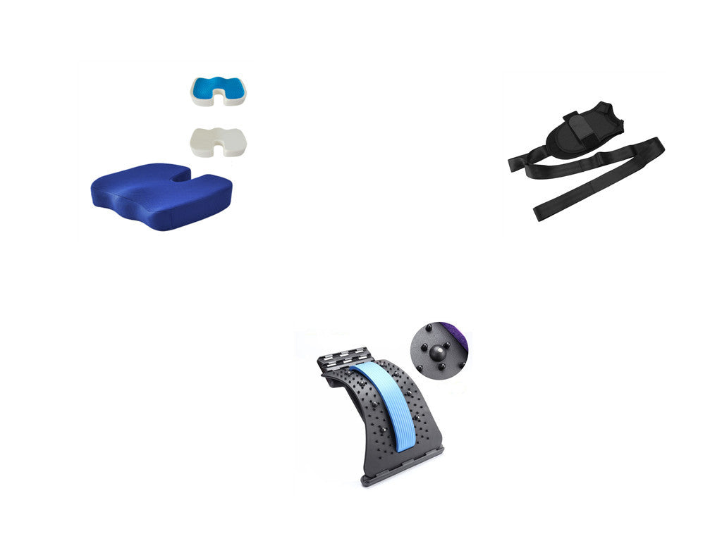 Lumbar Traction Waist Support – Back Pain Relief Orthosis