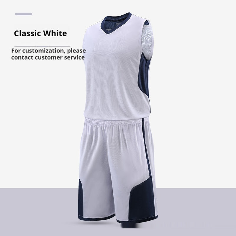 Men’s Basketball Training Suit – Breathable Team Uniform Set
