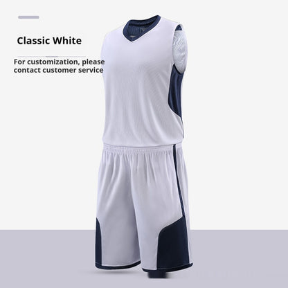 Men’s Basketball Training Suit – Breathable Team Uniform Set