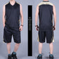 Men’s Basketball Sports Suit – Summer Sleeveless Vest & Shorts