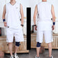 Men’s Basketball Sports Suit – Summer Sleeveless Vest & Shorts