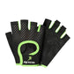 Cycling Butterfly Mesh Breathable Thin Fitness Half-finger Gloves