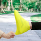 Men and women hiking slip wearable easy to carry silicone rain boots