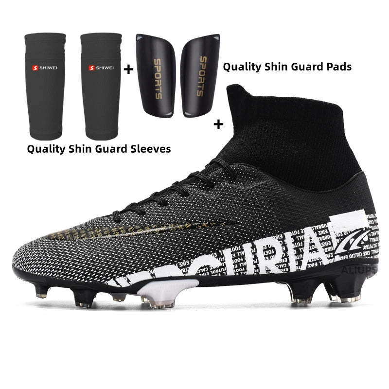 High-Top Football Shoes – Men & Women AG/TF Sports Training